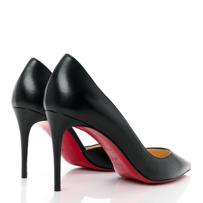 Christian Louboutin Shiny Nappa Iriza 85 Pumps 38 Black 4 of 10