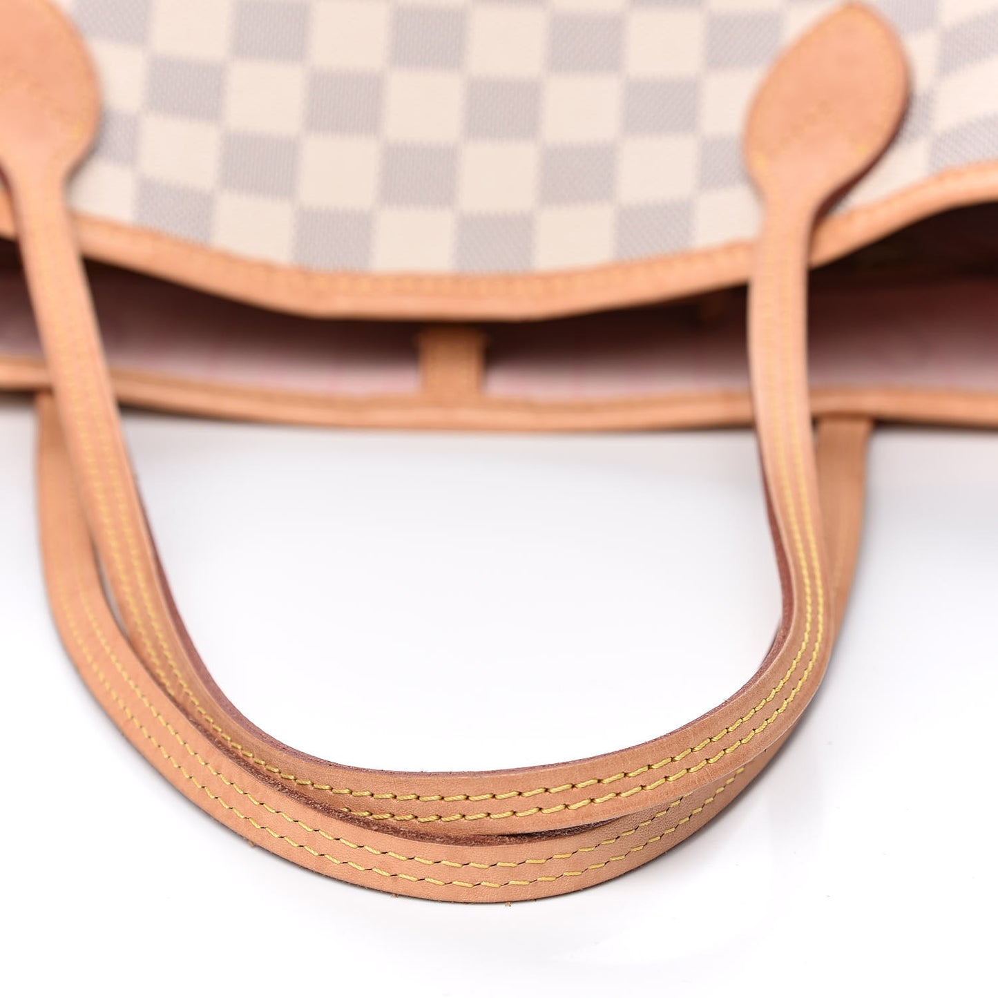 Damier Azur Neo Neverfull MM Rose Ballerine