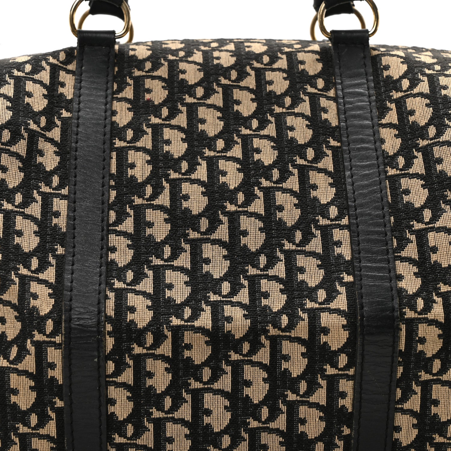 Christian Dior Monogram Boston Navy Blue 8 of 10