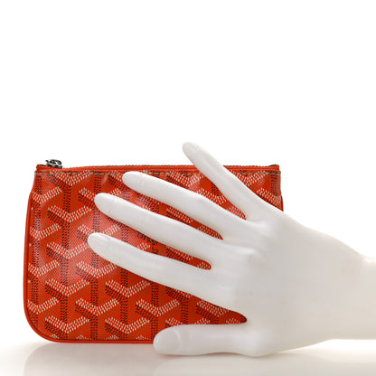 Goyard Goyardine Mini Senat Pochette Orange 2 of 8