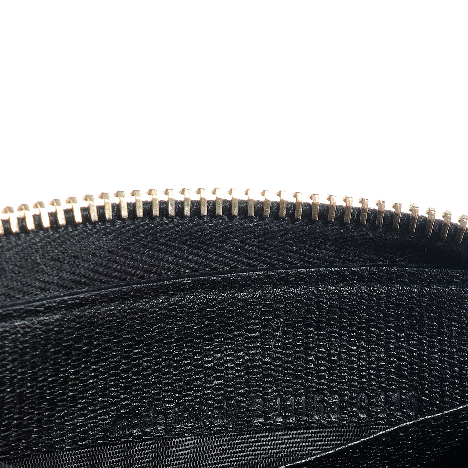 Saint Laurent Textured Chyc Zip Around Wallet Black 8 of 8