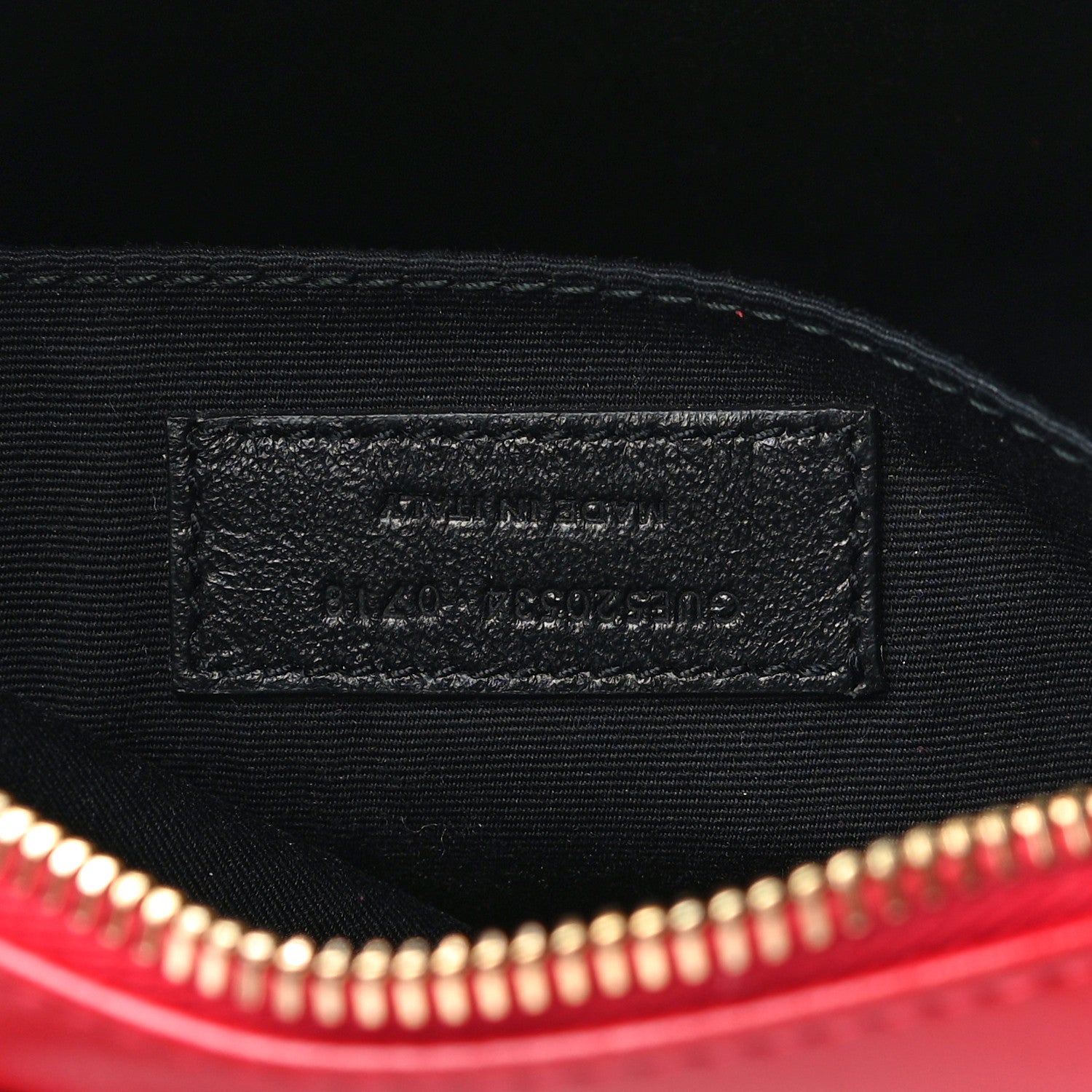 Saint Laurent Calfskin Matelasse Monogram Lou Camera Bag Rouge Eros 7 of 13