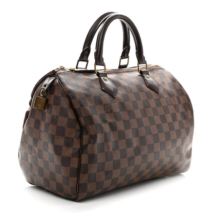 Louis Vuitton Damier Ebene Speedy 30 3 of 11