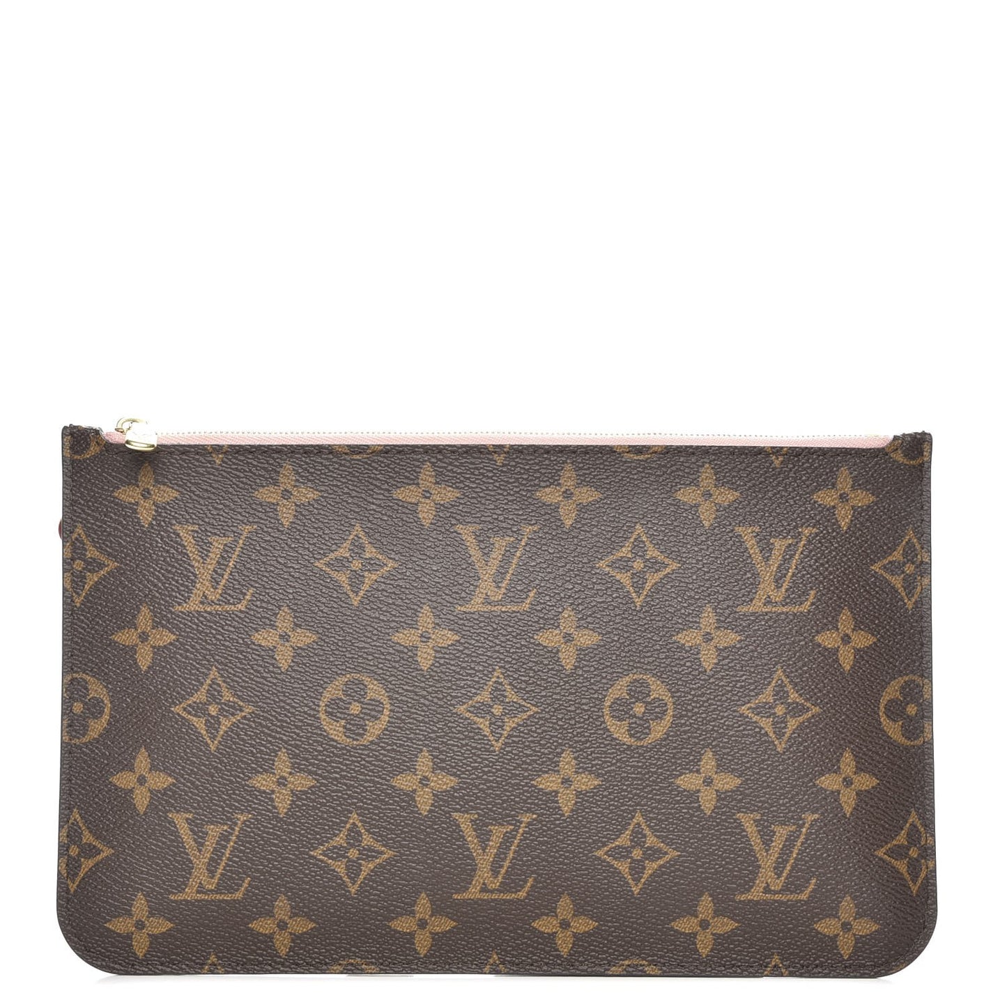 Monogram Neverfull MM GM Pochette Rose Ballerine