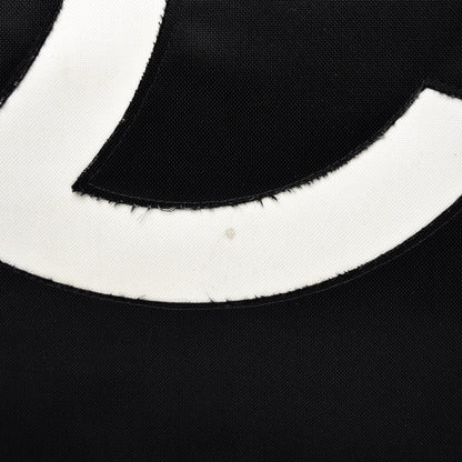 Chanel Canvas Chain Jumbo CC Tote Black 10 of 13