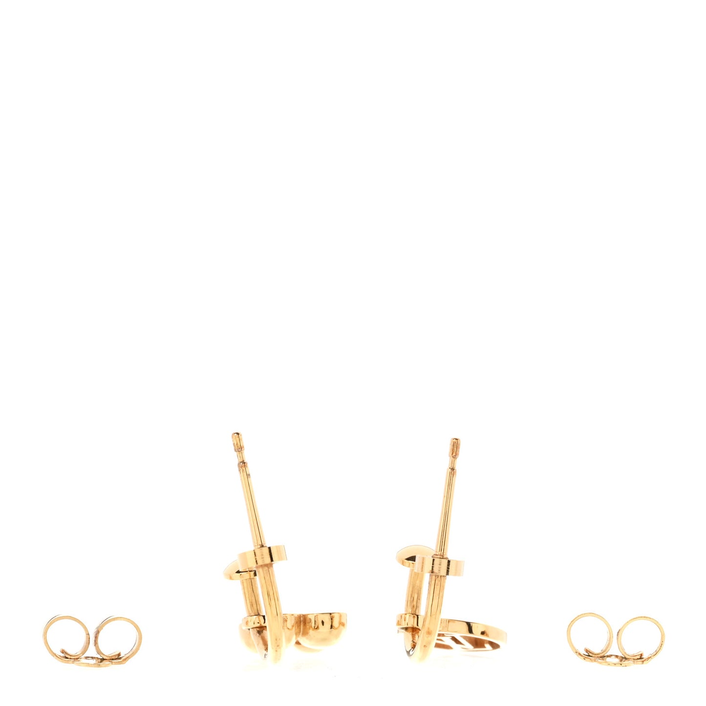 Brass Blooming Earrings Gold