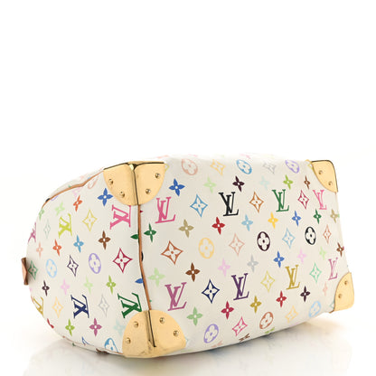 Louis Vuitton Monogram Multicolor Speedy 30 White 4 of 10