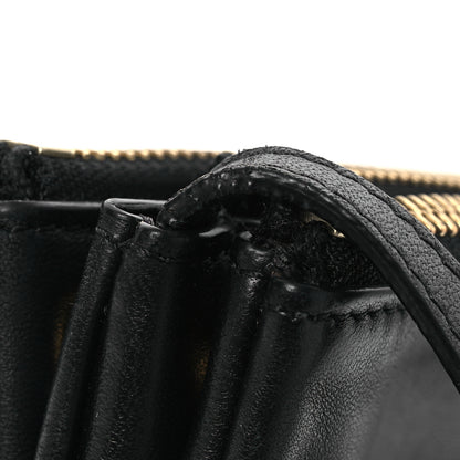 Celine Lambskin Small Trio Crossbody Bag Black 12 of 13