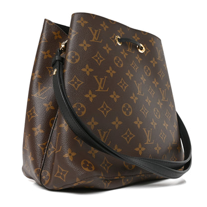 Louis Vuitton Monogram Neonoe MM Black 2 of 9