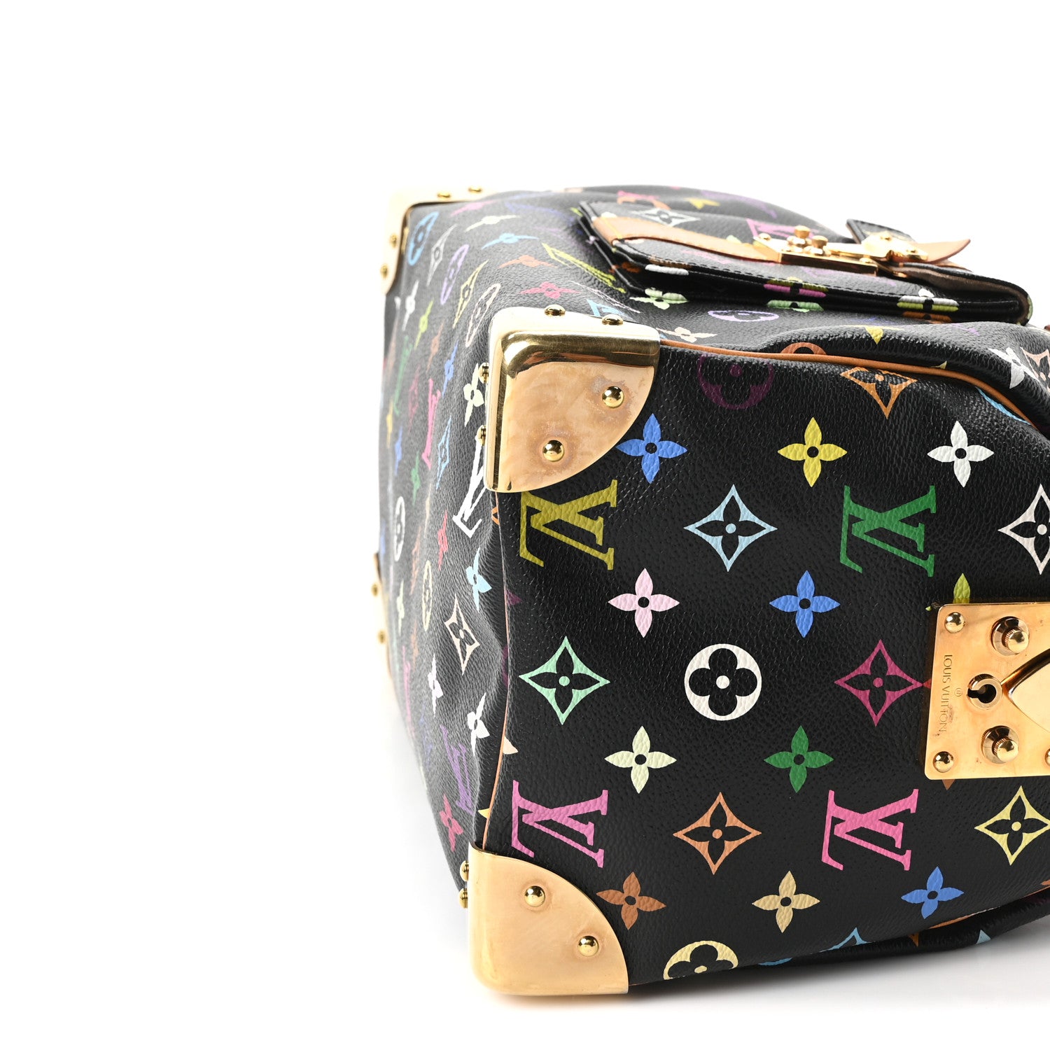 Louis Vuitton Monogram Multicolor Speedy 30 Black 8 of 8