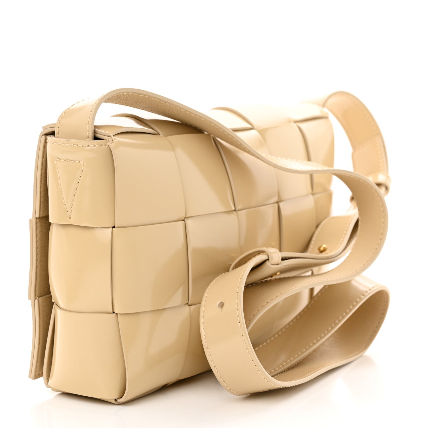Bottega Veneta Brushed Calfskin Intrecciato Cassette Bag Porridge 3 of 10