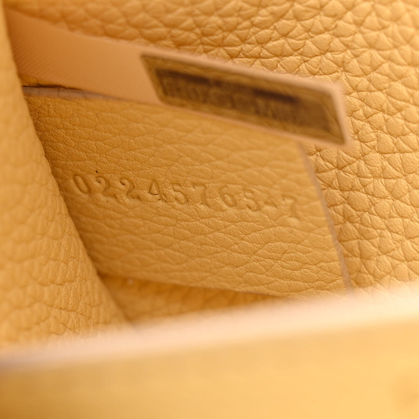 Calfskin Marcie Chain Flap Bag Misty Ivory