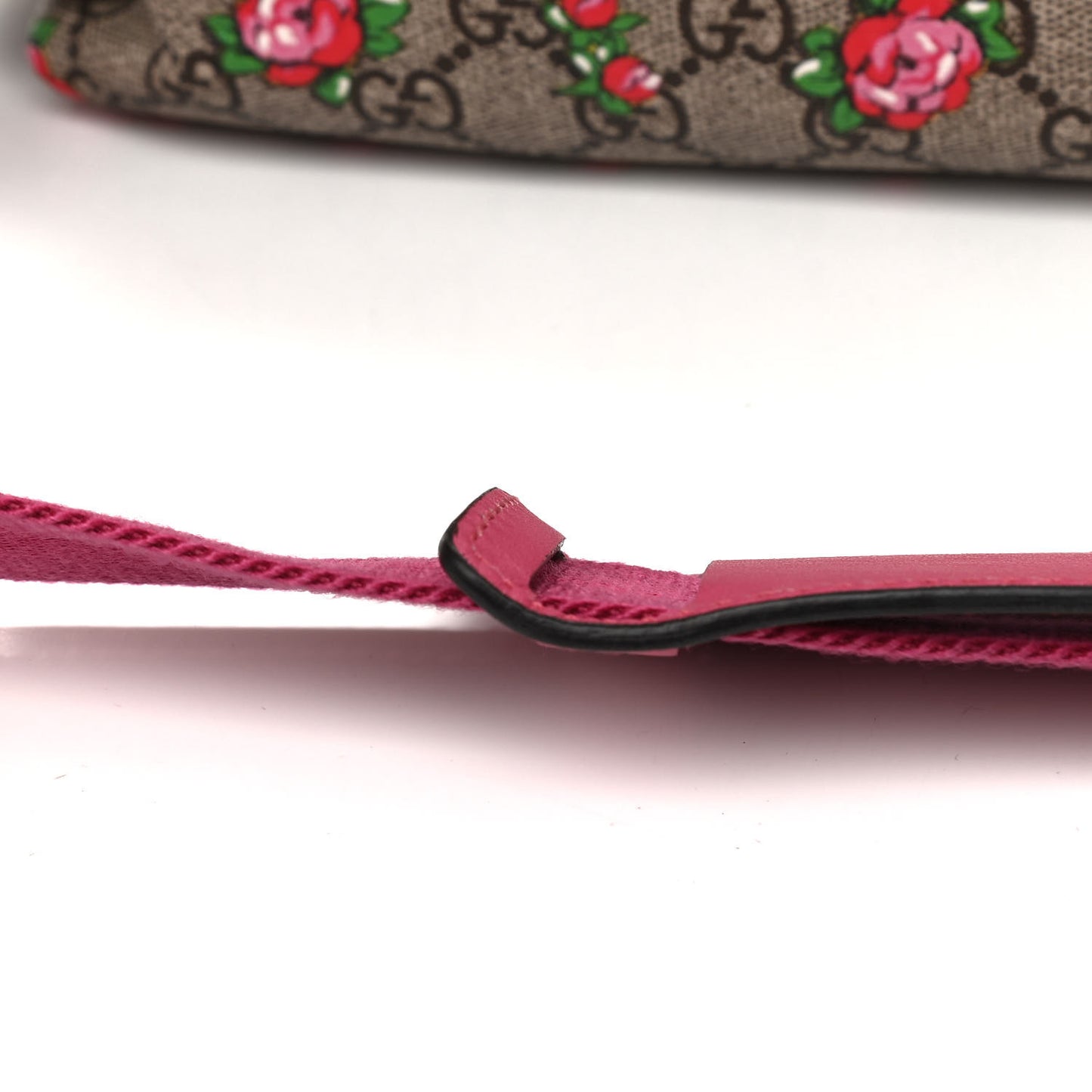 GG Supreme Monogram Rose Bud Diaper Bag Pink