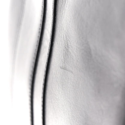 Jimmy Choo Calfskin Tonya 70 Knee High Boots 40.5 Black 10 of 11