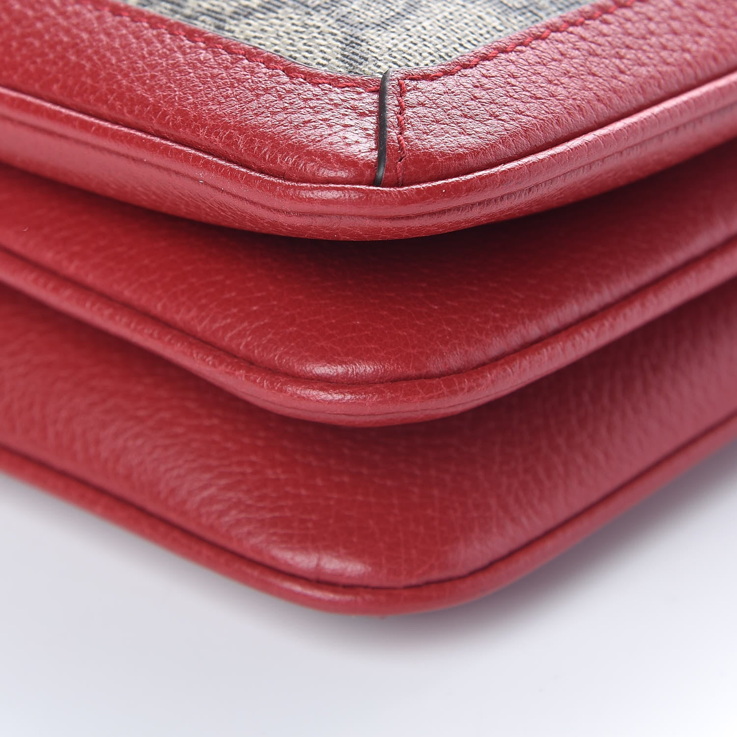 Gucci GG Supreme Monogram Medium Queen Margaret Shoulder Bag Red 10 of 10