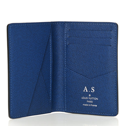 Louis Vuitton Taigarama Pocket Organizer NM Cobalt 5 of 10