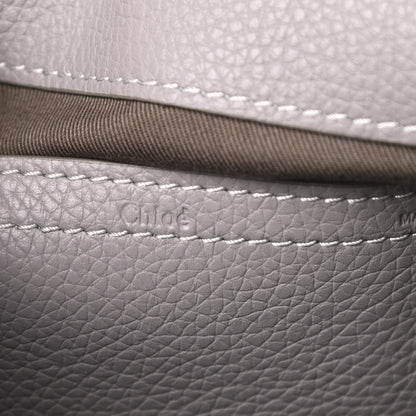 Chloe Calfskin Medium Marcie Round Crossbody Bag Cashmere Grey 6 of 12