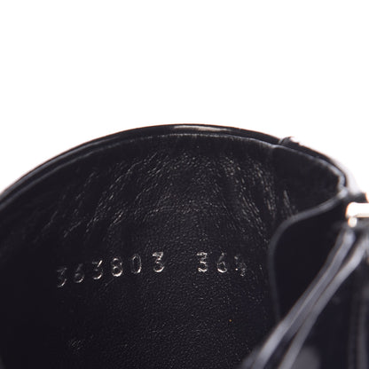 Gucci Patent Twiggy Horsebit Boot 36.5 Black 10 of 12