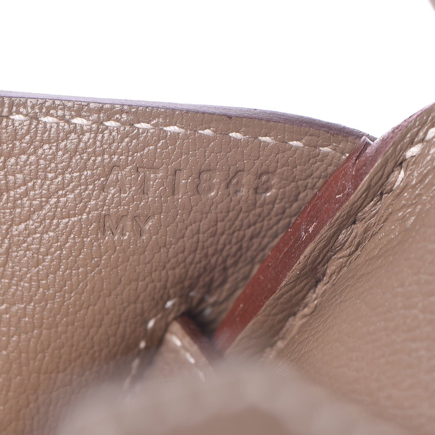 Hermes Togo Birkin 30 Etoupe 18 of 33