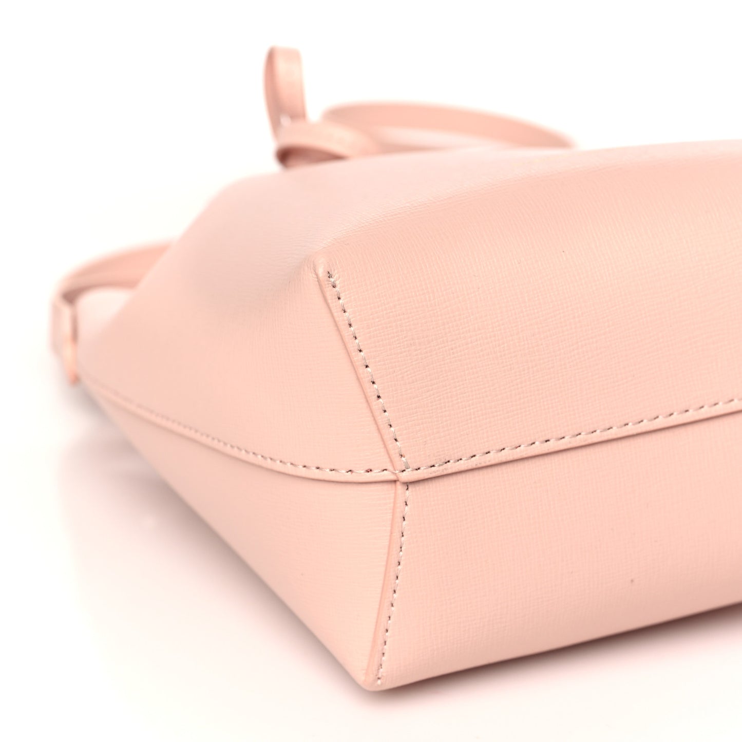 Saffiano Mini Mini Bucket Bag Dahlia