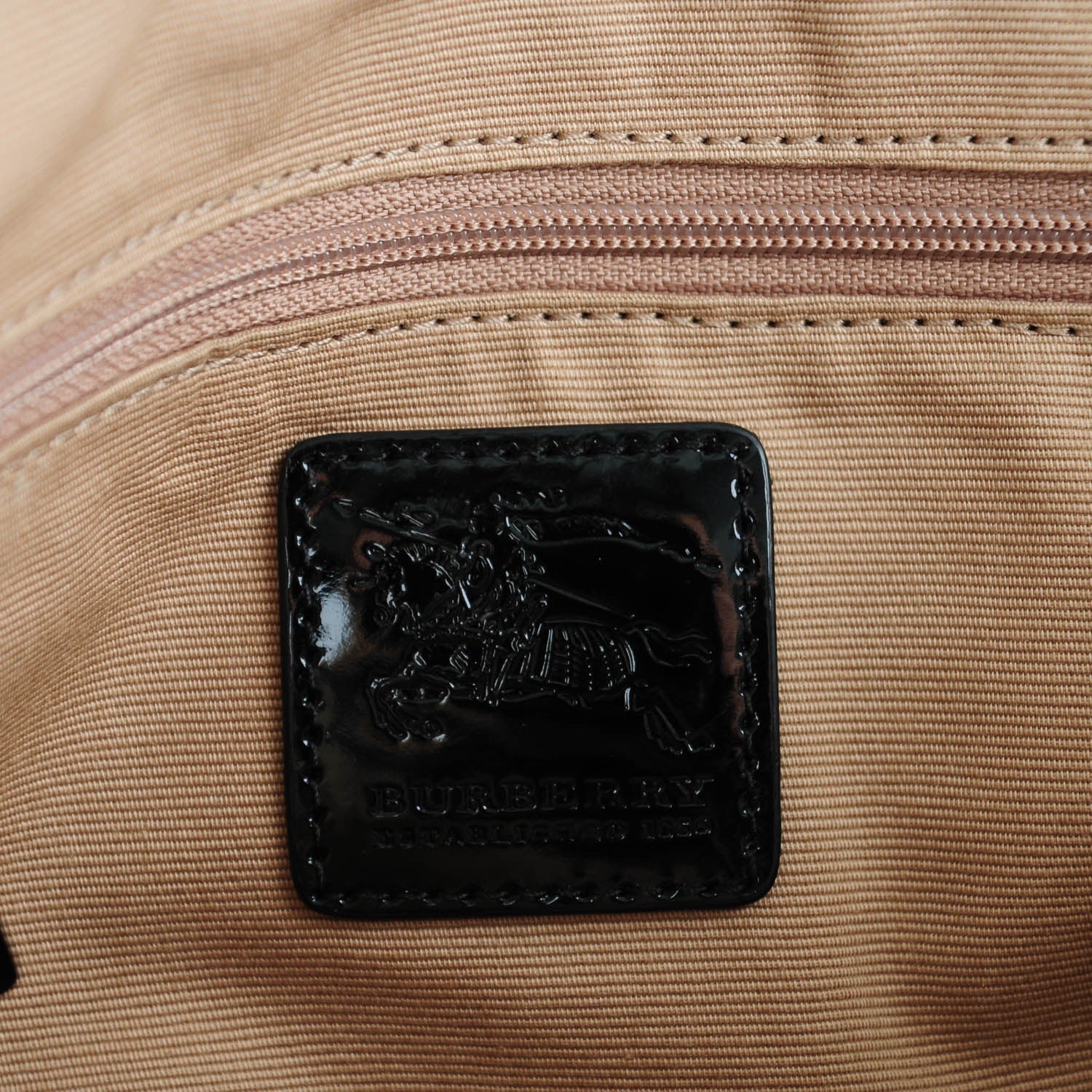 Burberry Nova Check Messenger Bag Black 7 of 9