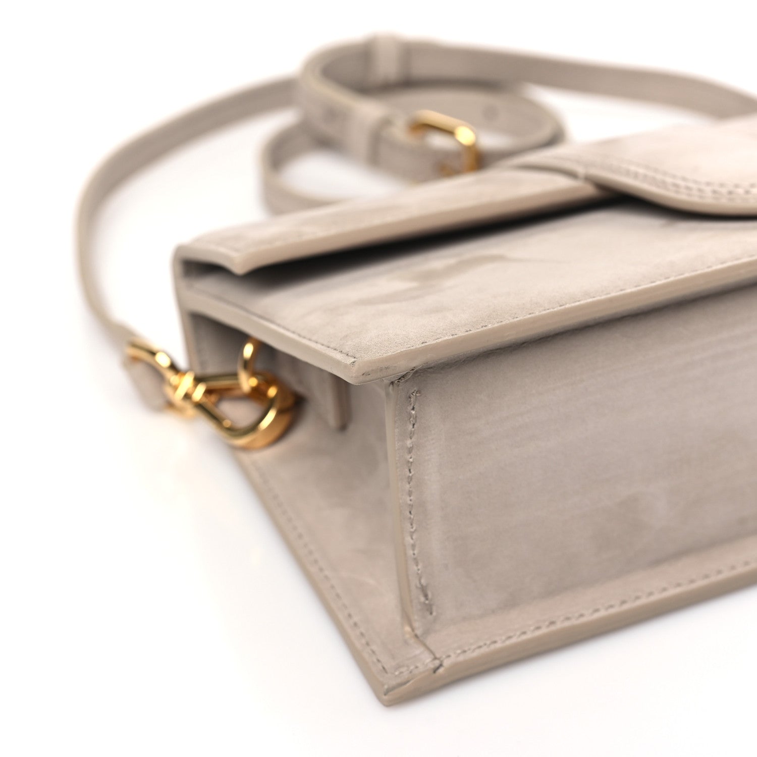 Jacquemus Nubuck Le Grand Bambino Dark Beige 8 of 11