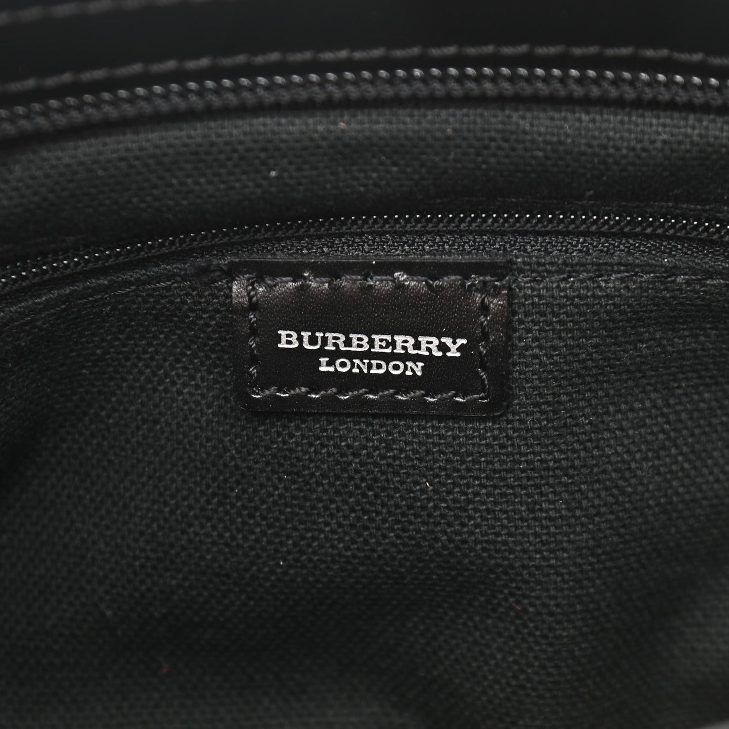 House Check Small Shoulder Bag Black