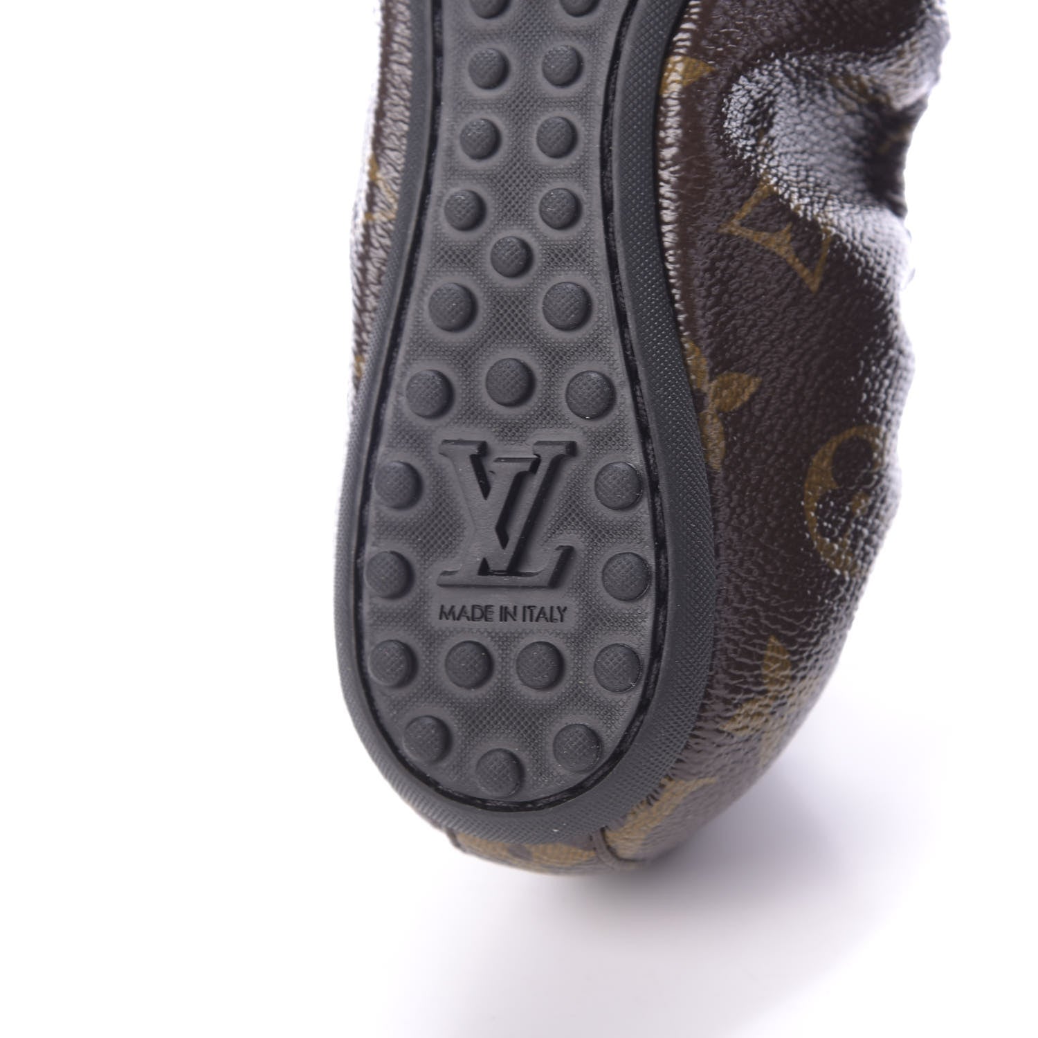 Louis Vuitton Monogram Flirty Ballerina Flats 35 Black 8 of 9