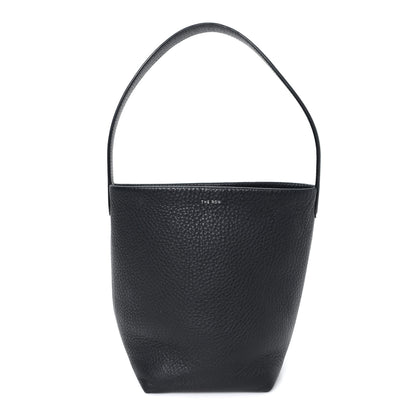 The Row Grained Calfskin Small N/S Park Tote Black 1 of 10