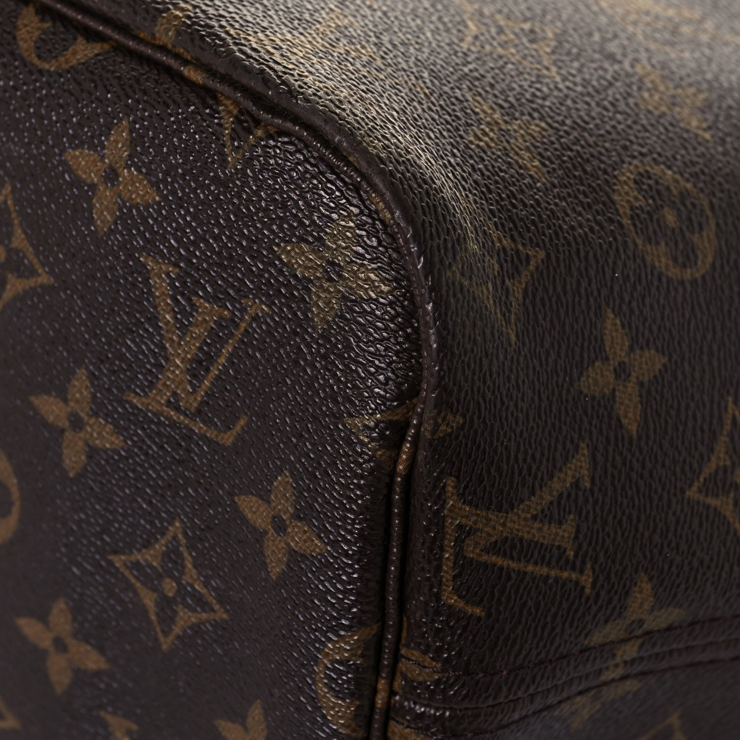 Louis Vuitton Monogram Totem Neverfull MM Magenta 11 of 15