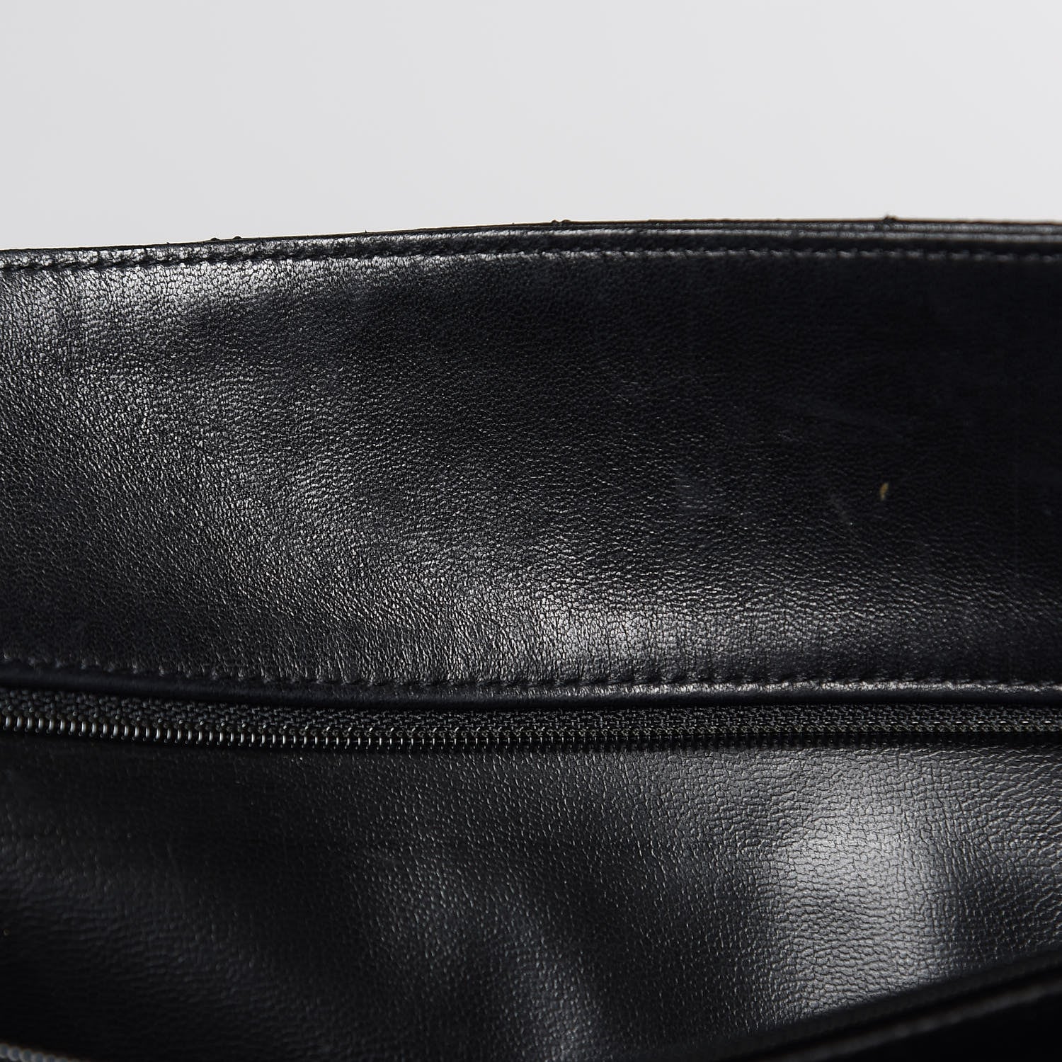 Chanel Lambskin Shopping Tote Black 19 of 21