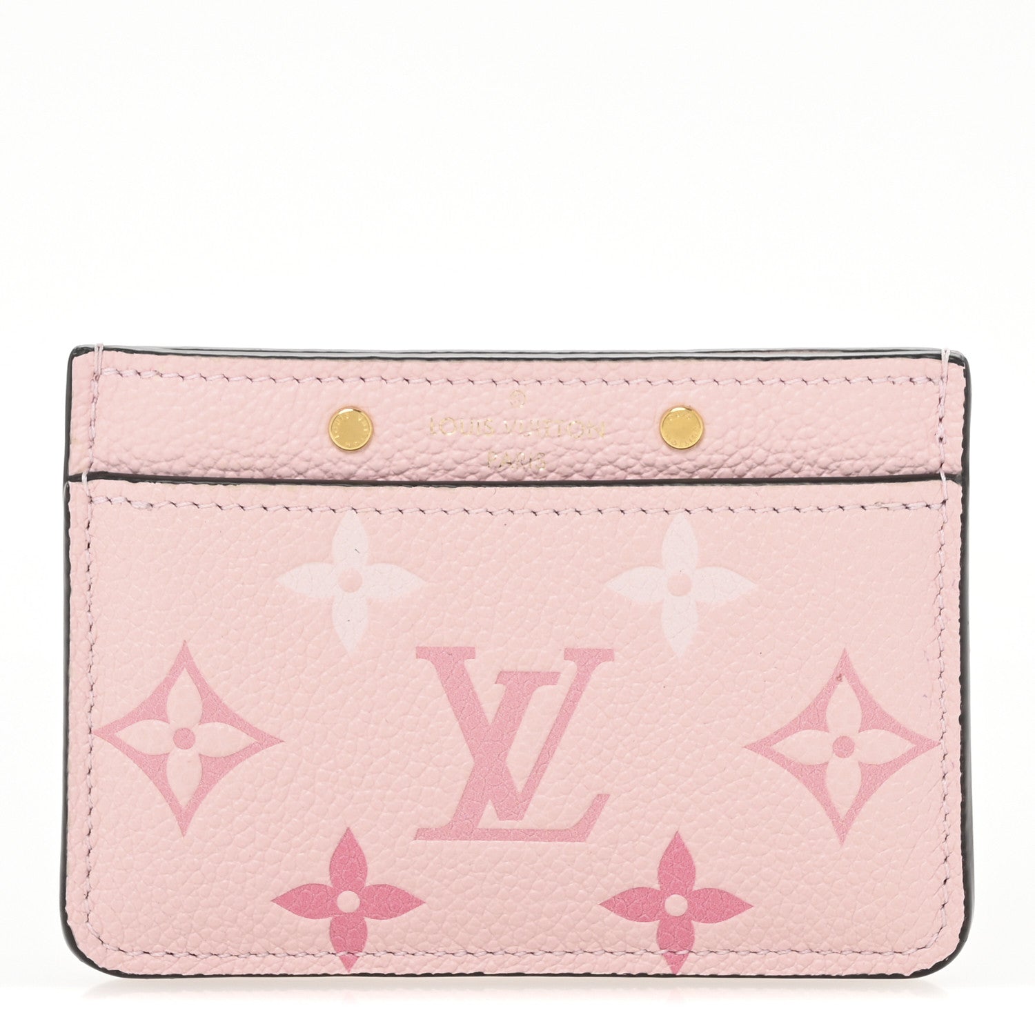 Louis Vuitton Empreinte Monogram Giant By The Pool Card Holder Bouton De Rose 1 of 8