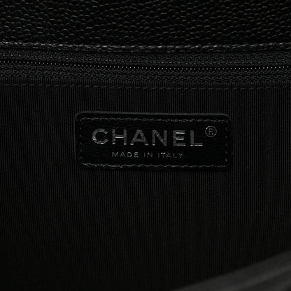 Chanel Caviar Quilted Flap Tote Black 6 of 13