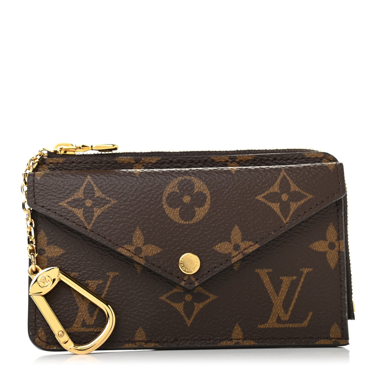 Monogram Recto Verso Card Holder Black