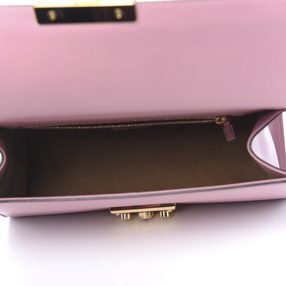 Gucci Moon Calfskin Medium Padlock Shoulder Bag Carmine Rose 5 of 10