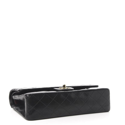 Chanel Lambskin Quilted Medium Double Flap Black 4 of 11