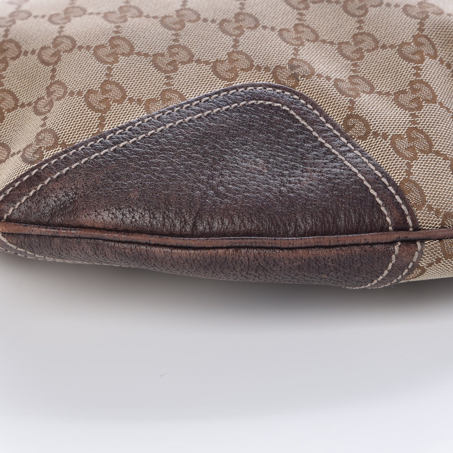 Monogram Large Princy Hobo Dark Brown