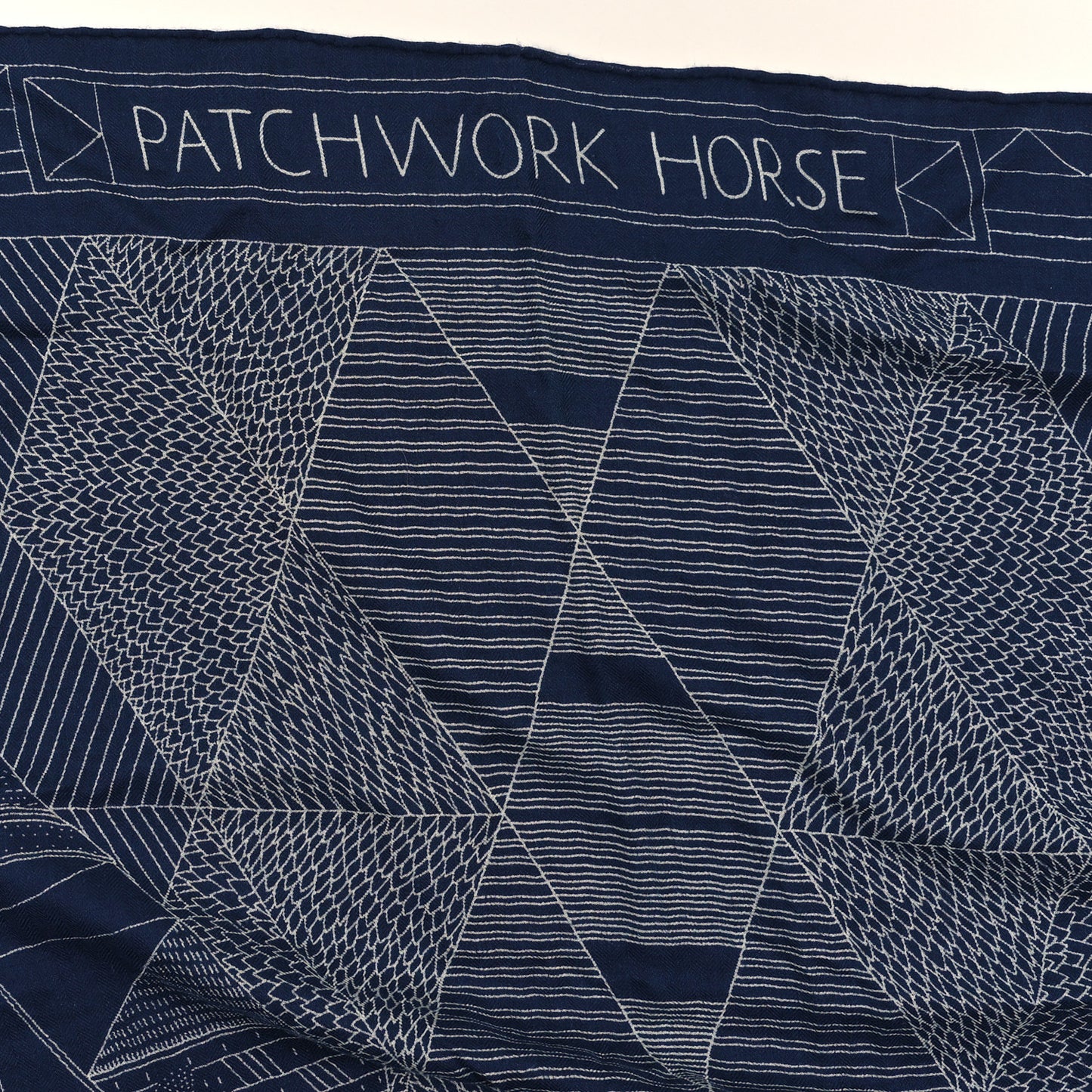 Cashmere Silk Patchwork Horse Shawl 140