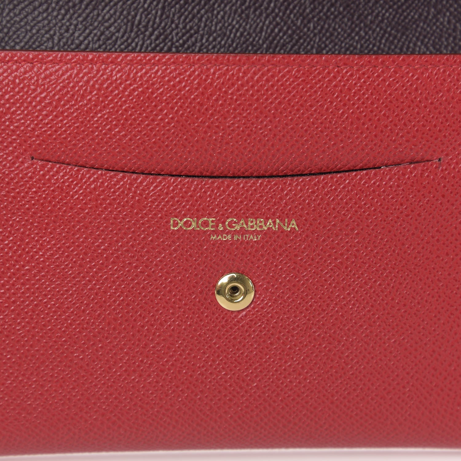 Dolce & Gabbana Dauphine Wallet On Chain Rosso 8 of 11
