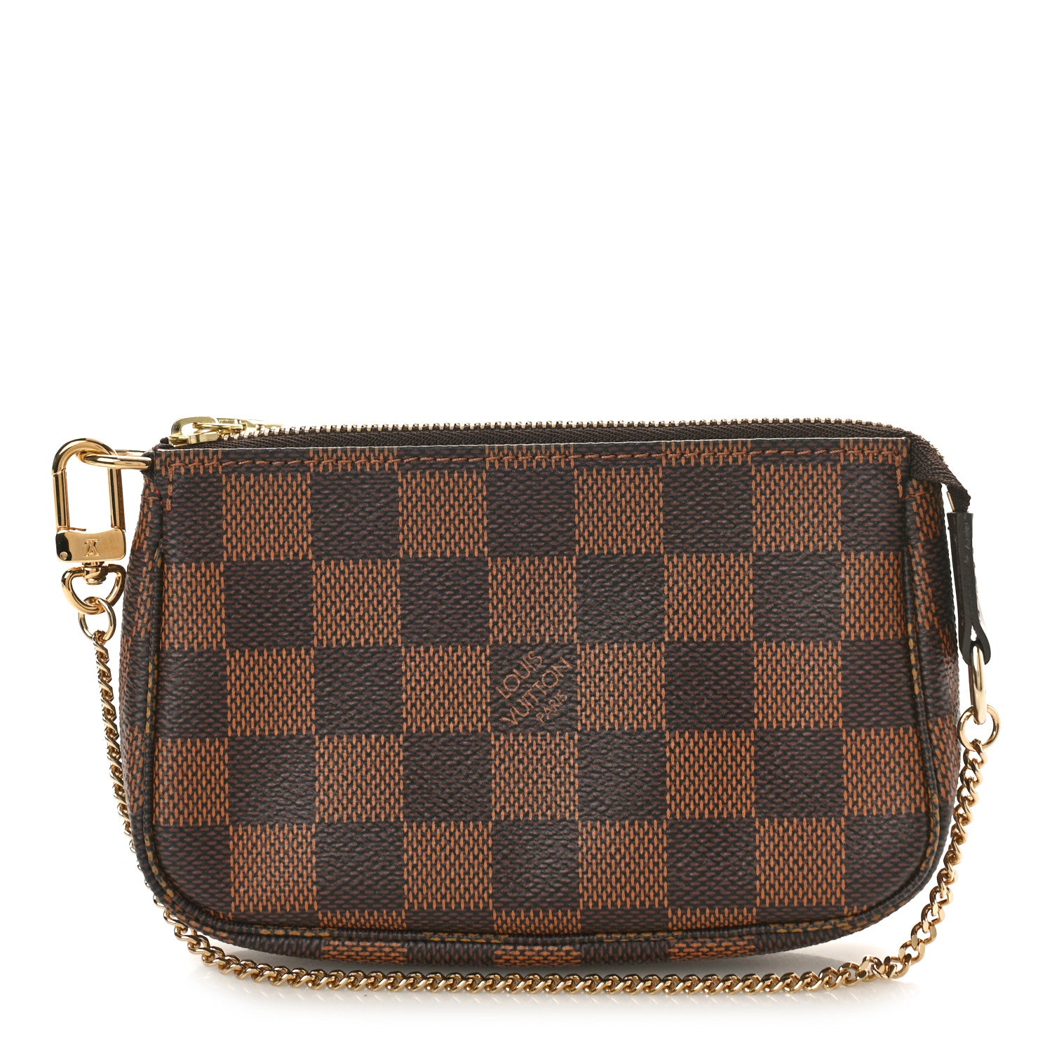 Louis Vuitton Damier Ebene Mini Pochette Accessories 1 of 10