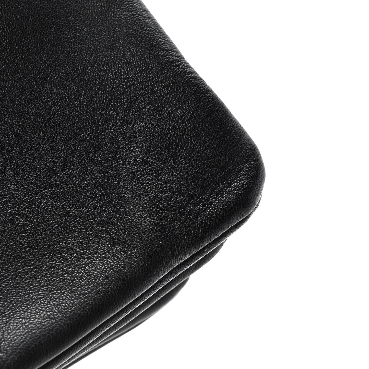 Lambskin Large Trio Crossbody Bag Black