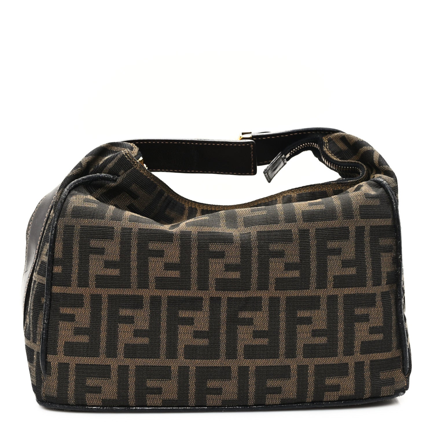 Fendi Zucca Large Cosmetic Bag Tobacco 1 of 9