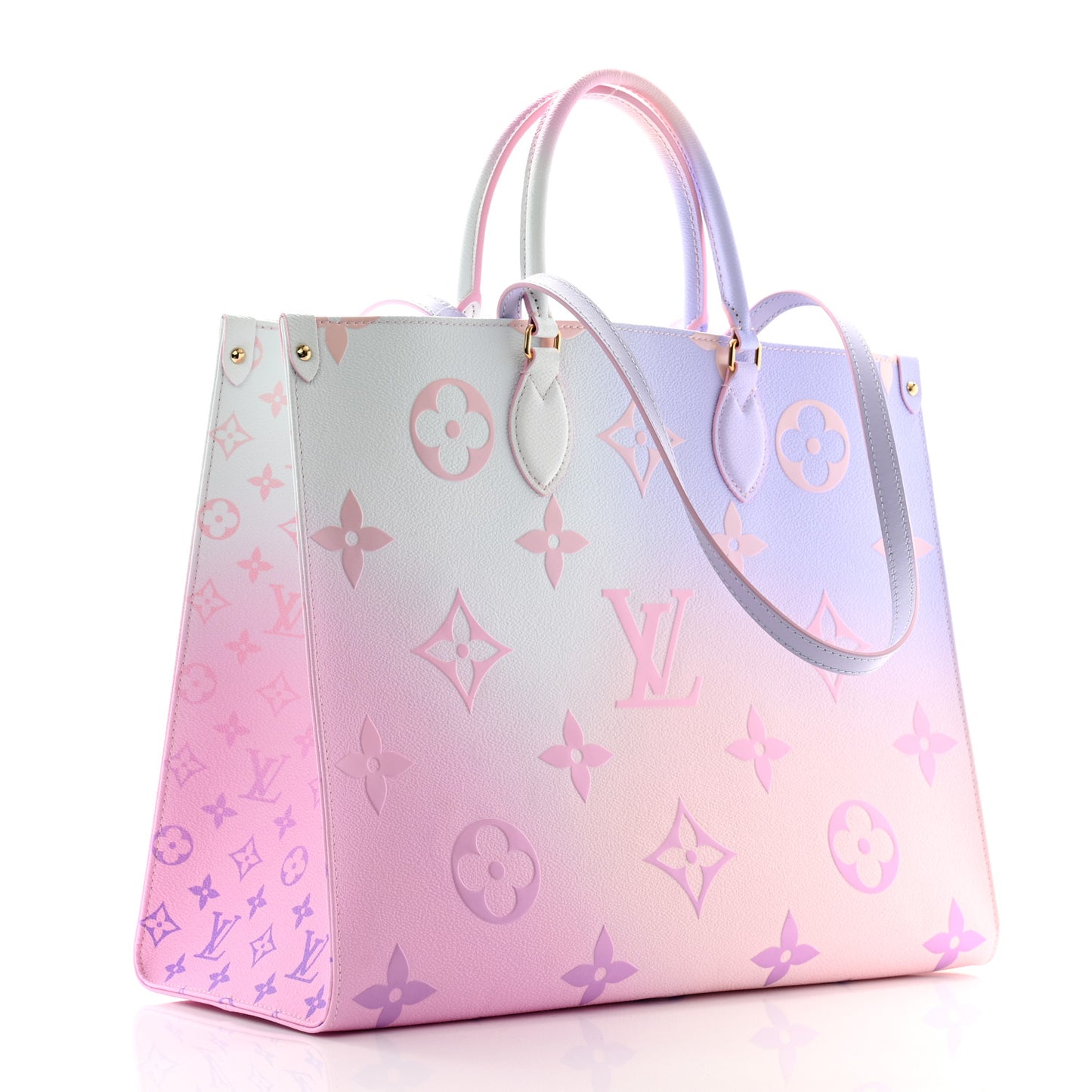 Monogram Giant Spring In The City Onthego GM Sunrise Pastel
