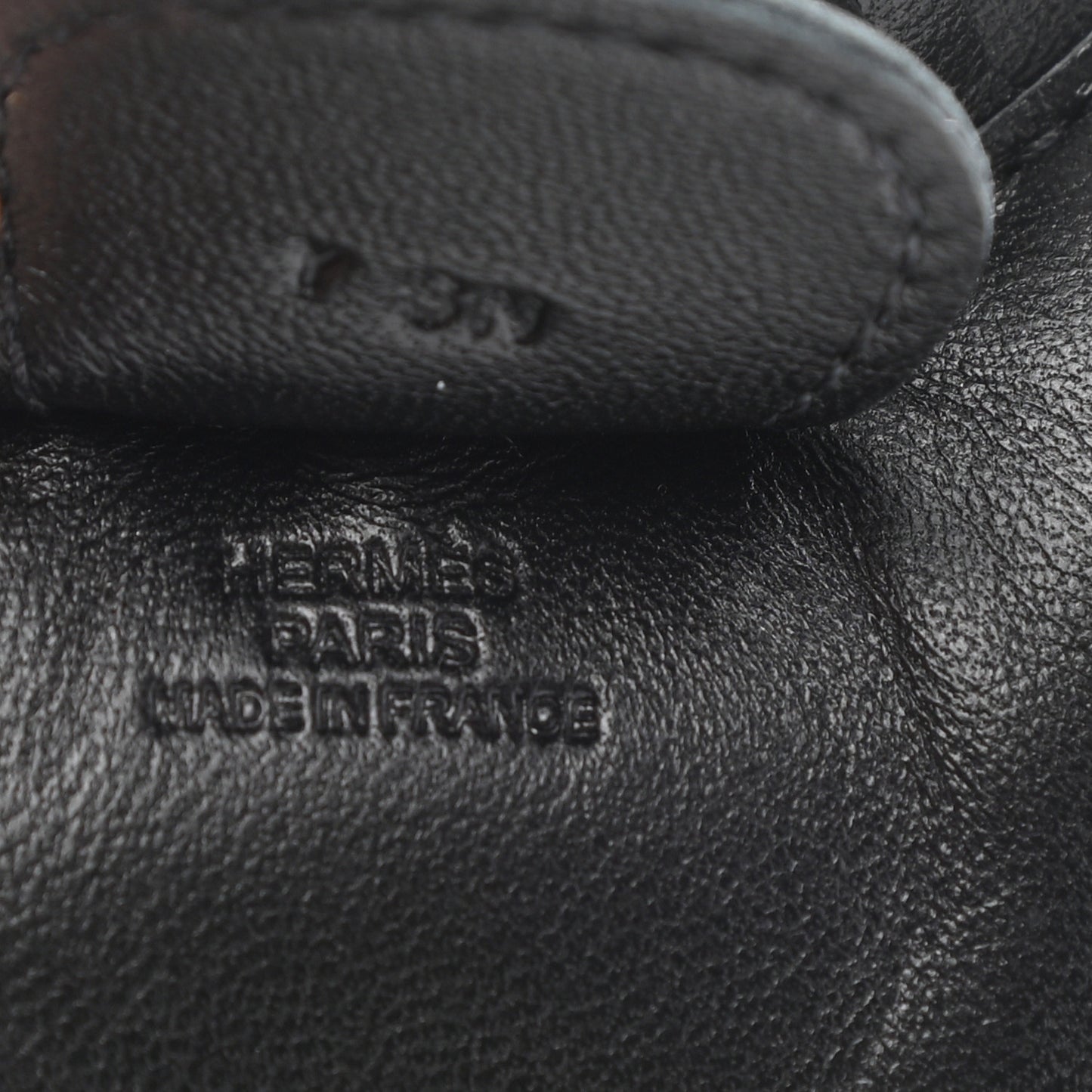 Milo Lambskin Grigri Rodeo Horse Bag Charm MM So Black