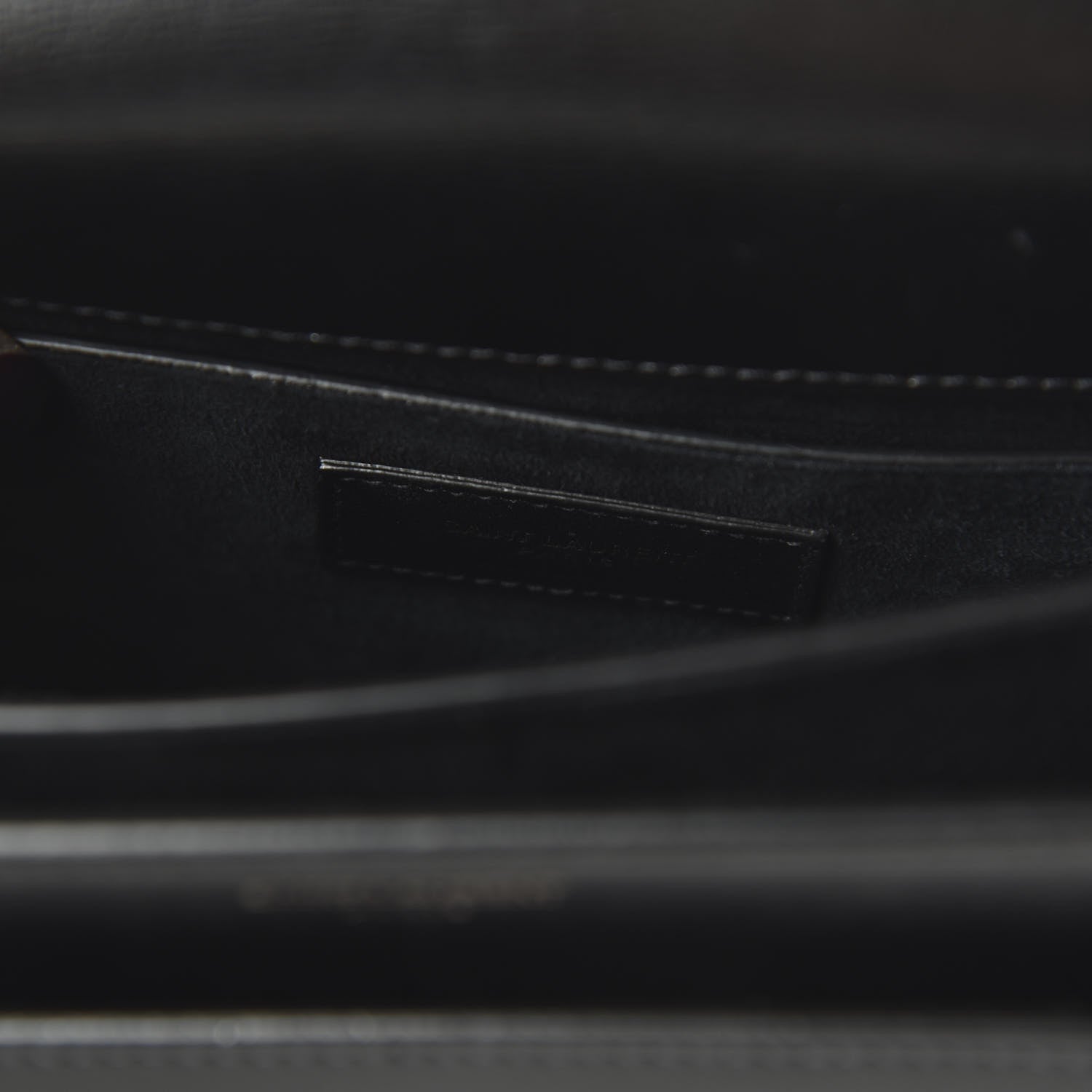 Saint Laurent Calfskin Medium Monogram Sunset Black 9 of 11