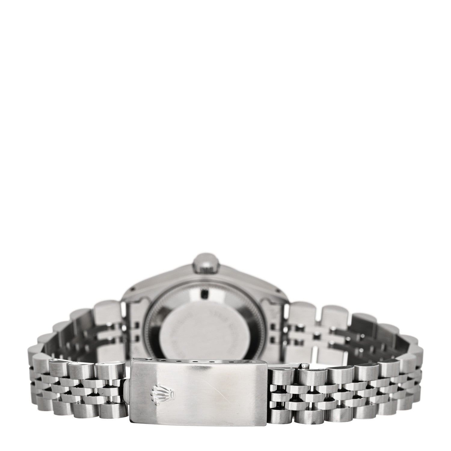 Rolex Stainless Steel 18K White Gold Diamond 26mm Oyster Perpetual Datejust Watch Silver 69174 3 of 4