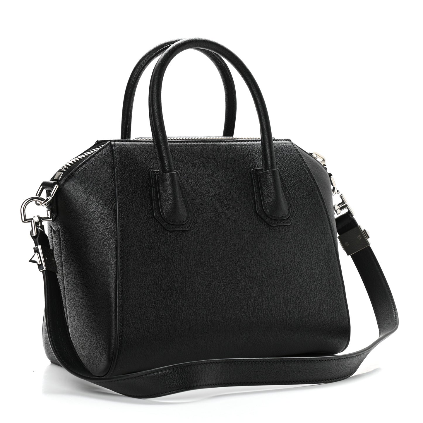Sugar Goatskin Small Antigona Black