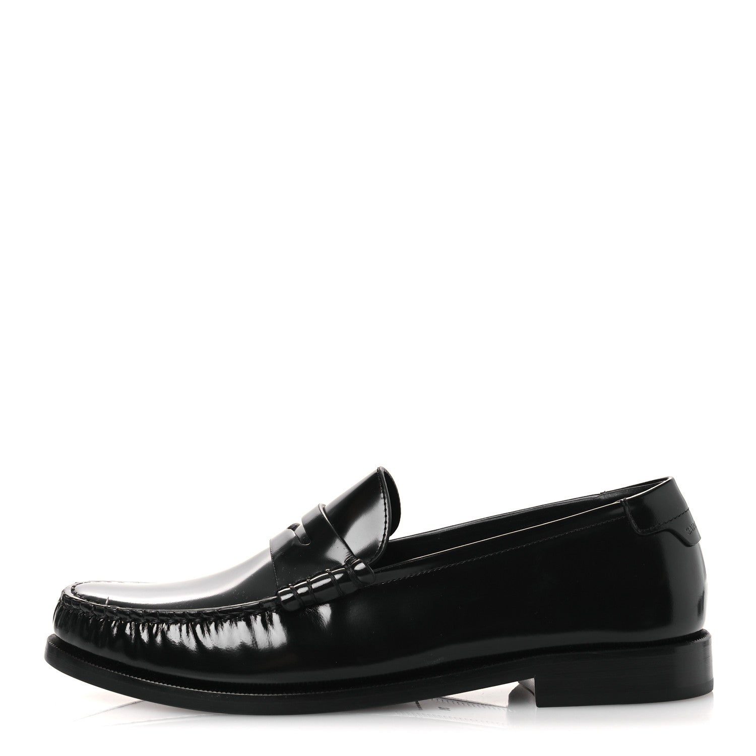 Saint Laurent Magnum Calfskin Le Loafer 15 Moccasin  39 Black 1 of 13
