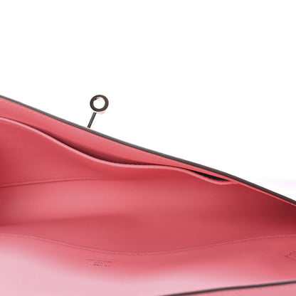 Hermes Swift Kelly Cut Clutch Pochette Rose D'Ete 5 of 8