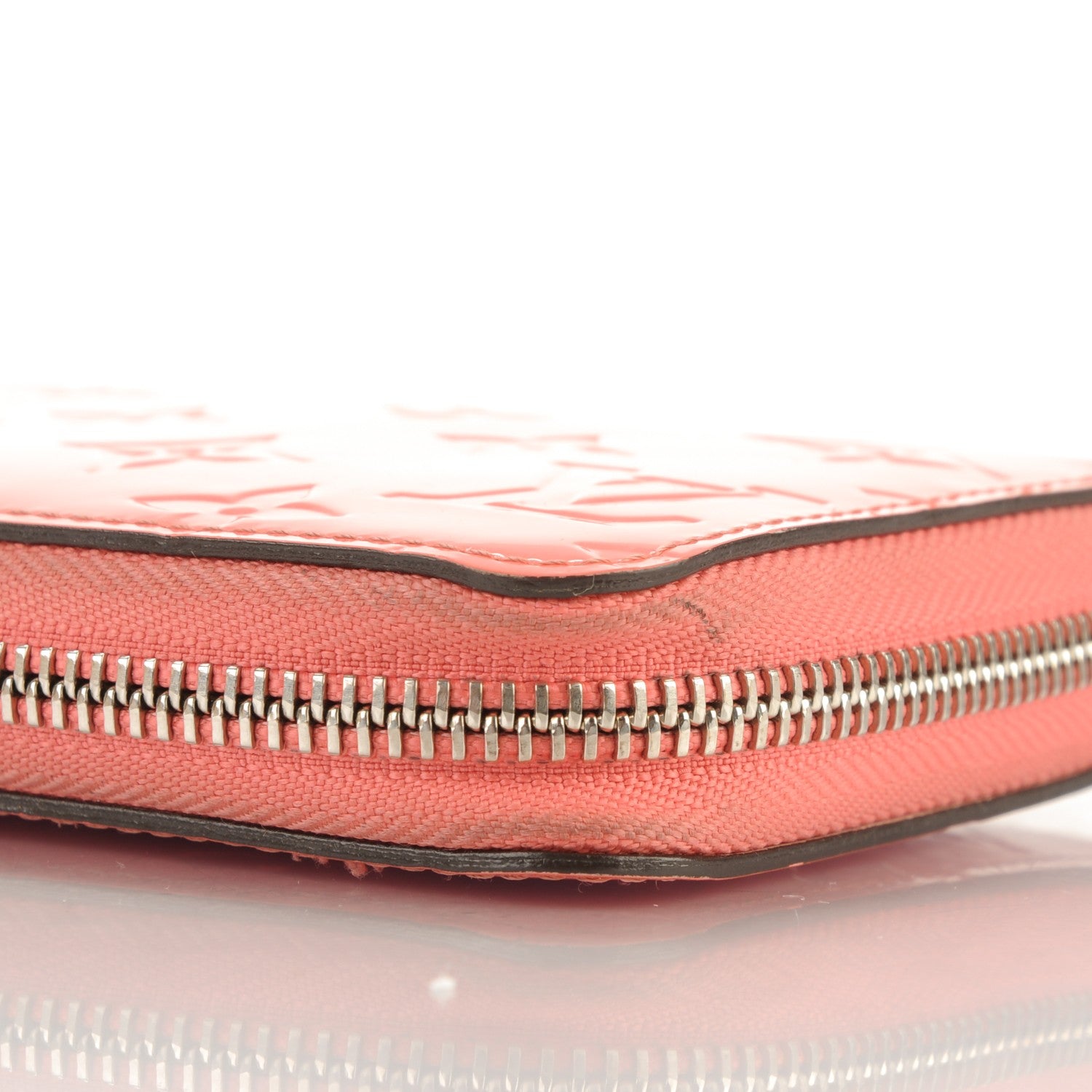 Louis Vuitton Vernis Zippy Wallet Rose Litchi 12 of 14